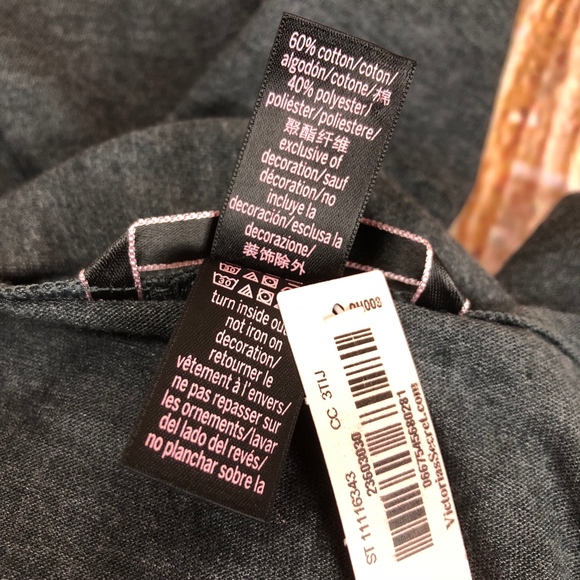NEW Victoria's Secret Shanghai Sleep Shirt Tee Top - Picture 8 of 8